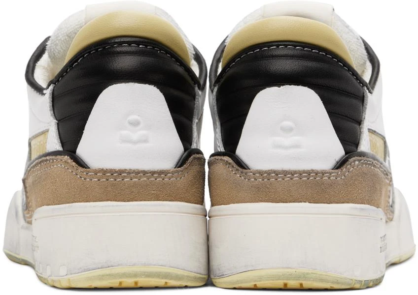 Isabel Marant White & Yellow Emree Sneakers 2