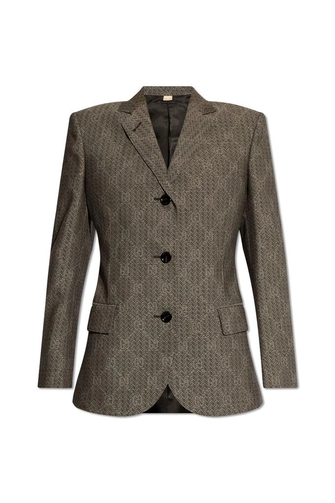 Gucci Gucci Monogrammed Button-Up Jacket 1