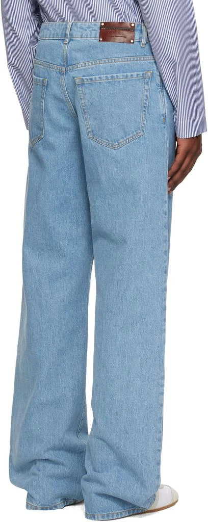 Dries Van Noten Blue Straight Leg Jeans 3