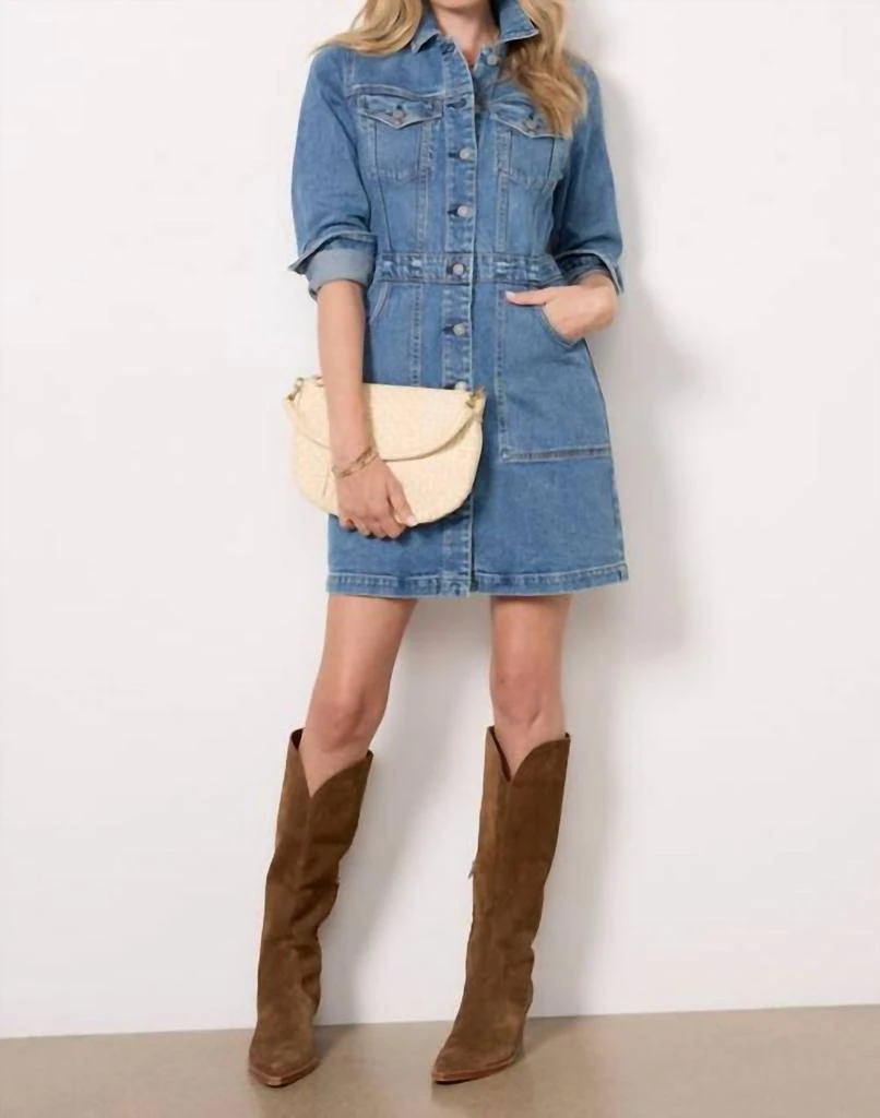 Scandal Italy Scandal Italy - Michelle Smocked Dress 1