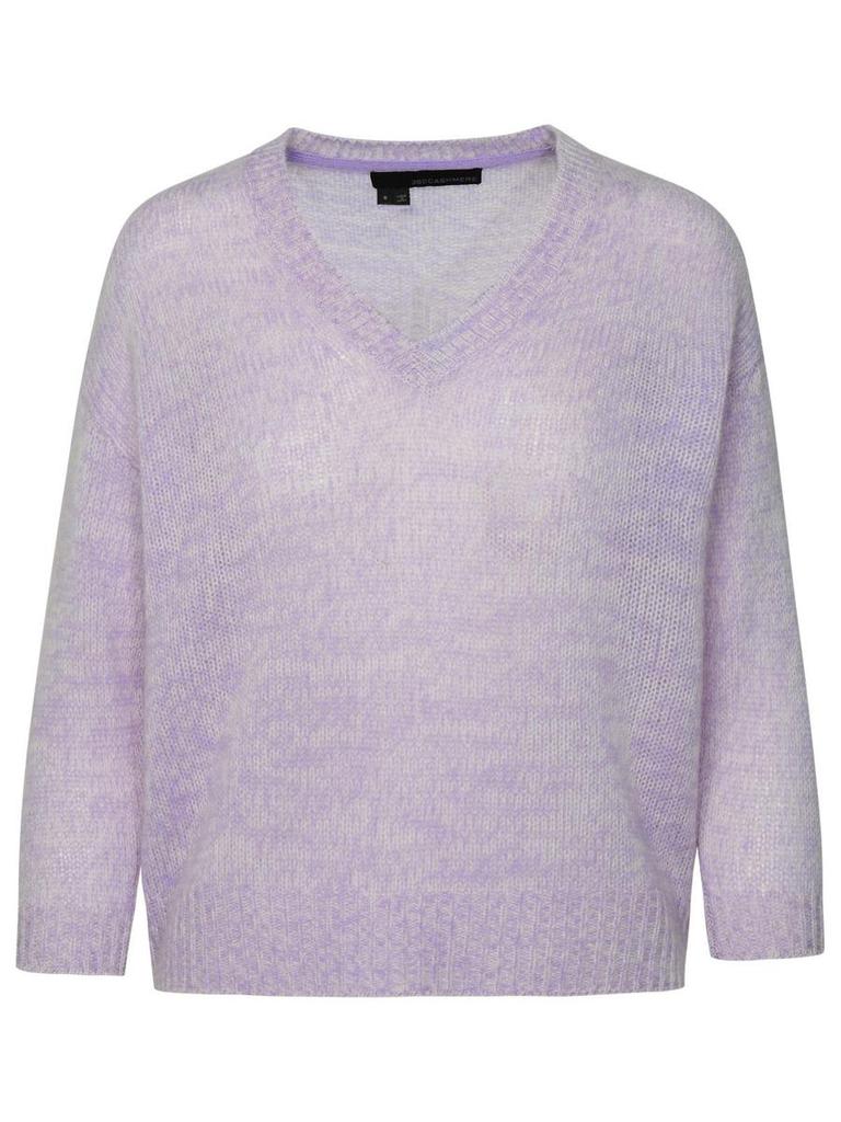 360 Cashmere 360 Cashmere 'Aimee' Lilac Cashmere Sweater