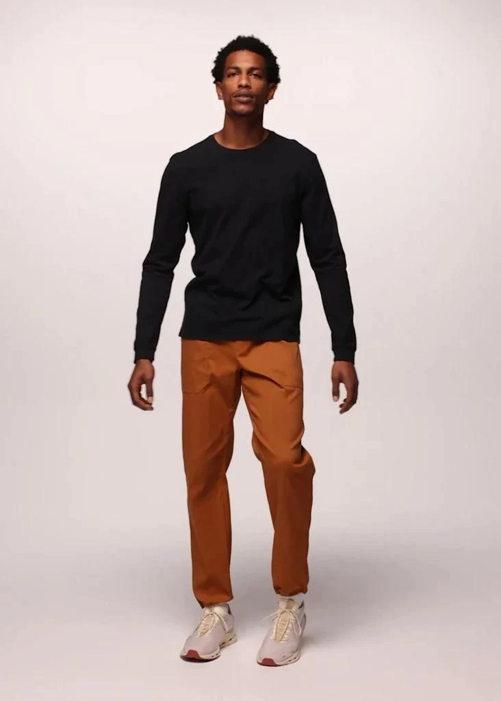 Prana Mens prAna Everyday Long Sleeve Tee - Black 3