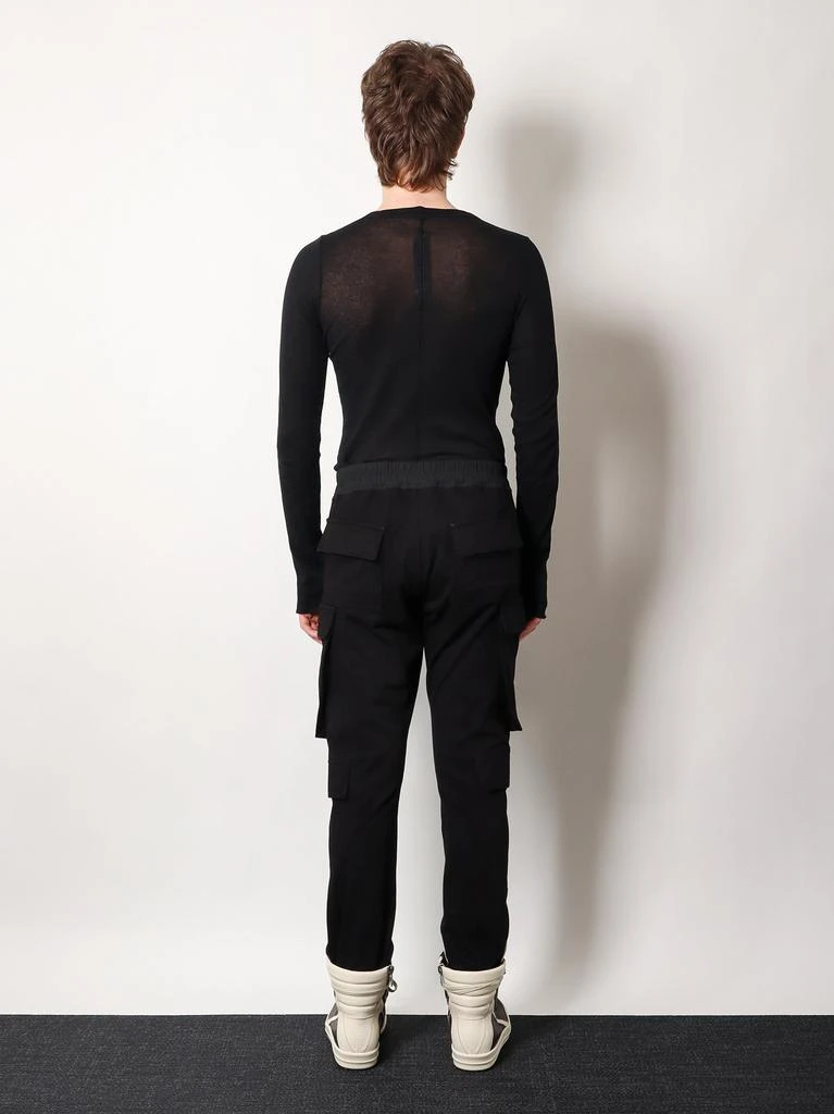 Rick Owens Mastodon megacargo organic cotton jogging trouser 3