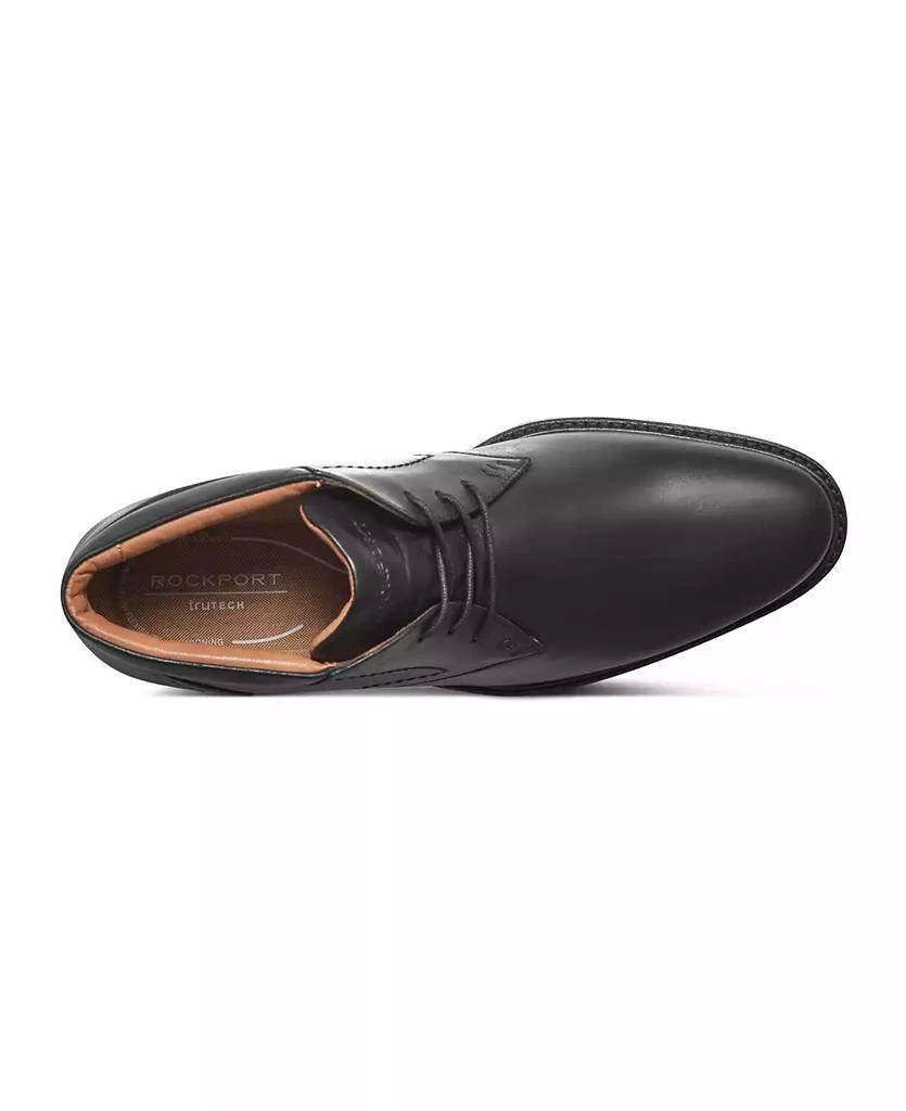 Rockport Men's Flynn Lace-Up Almond Toe Casual Boots 5