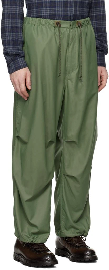 BEAMS PLUS Khaki MIL Micro Mesh Trousers 2