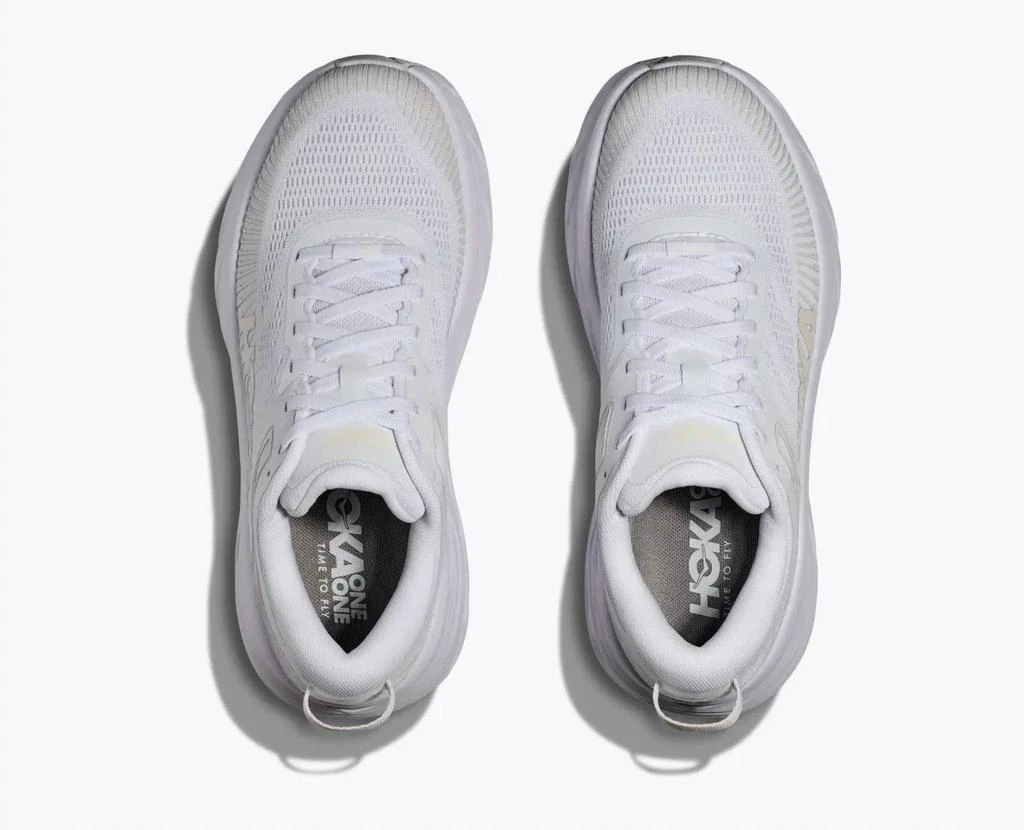 Hoka One One Bondi 7-Wwh In White/white 2