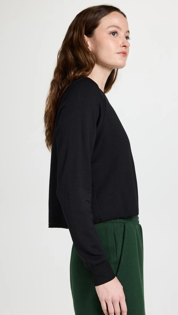 Splits59 Warm Up Crop Fleece Sweatshirt 3