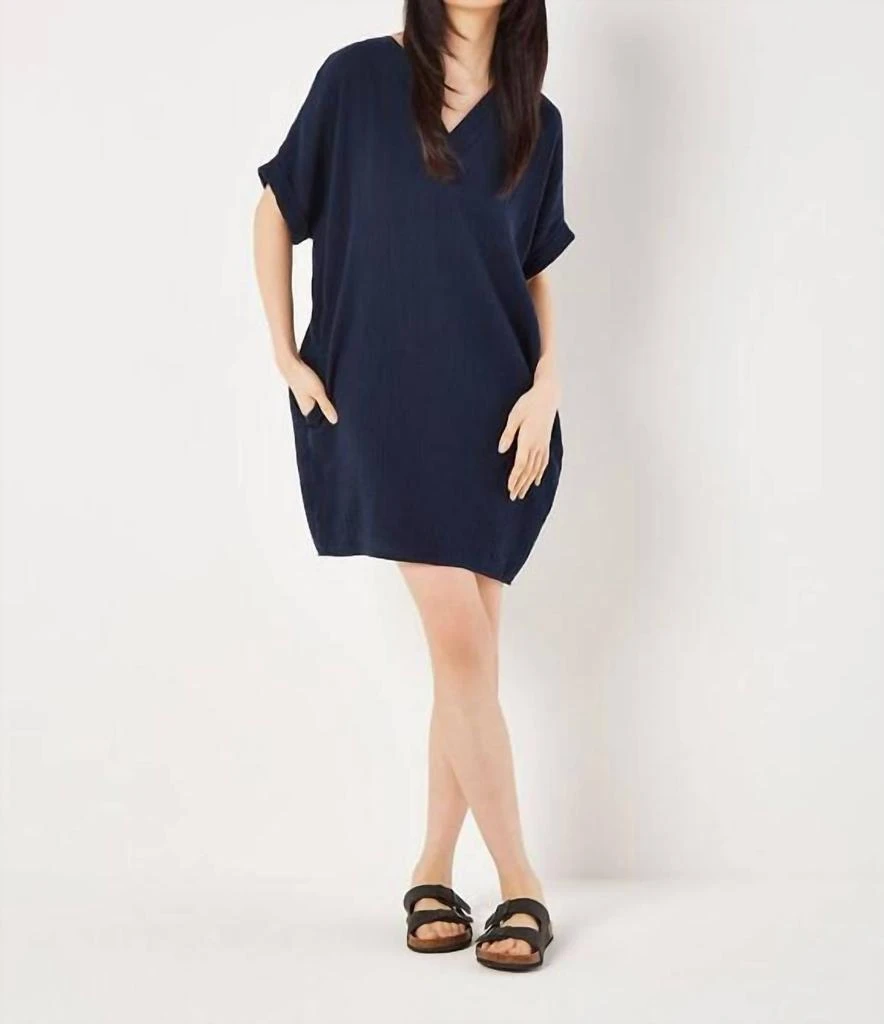 APRICOT Apricot - Textured Cotton Oversized T-shirt Dress