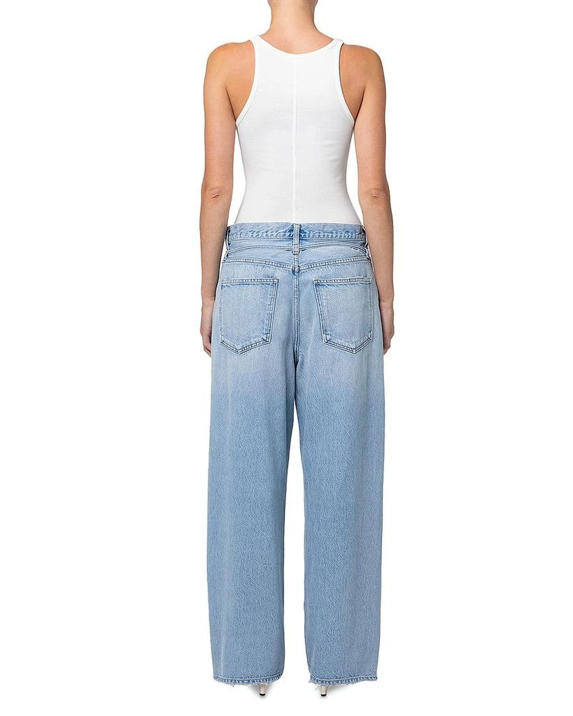 AGOLDE Emmi High Rise Wide Leg Jeans in Incline 4