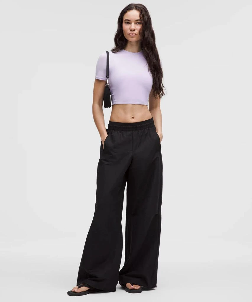 Lululemon Wundermost Ultra-Soft Nulu Crewneck Cropped T-Shirt 7