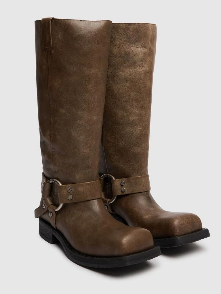 Acne Studios 40mm Balius Leather Tall Boots 2