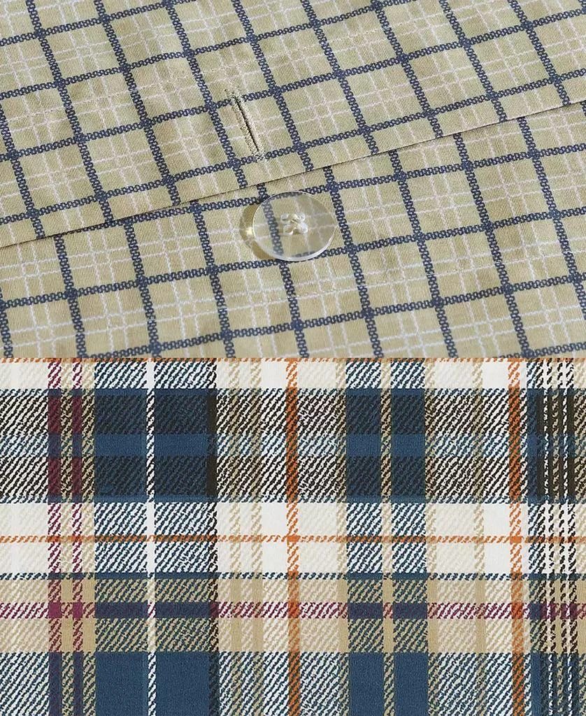 Eddie Bauer Port Gamble Cotton Reversible 2 Piece Duvet Cover Set 7