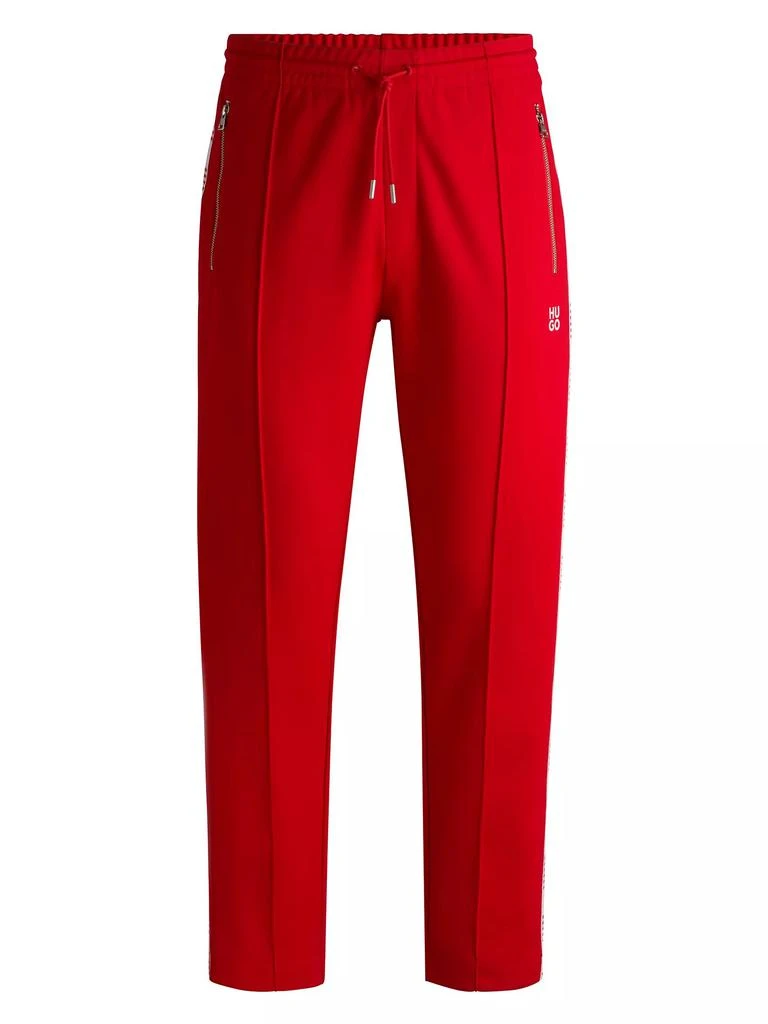 Hugo Boss Tracksuit Bottoms with Checked Tape 1