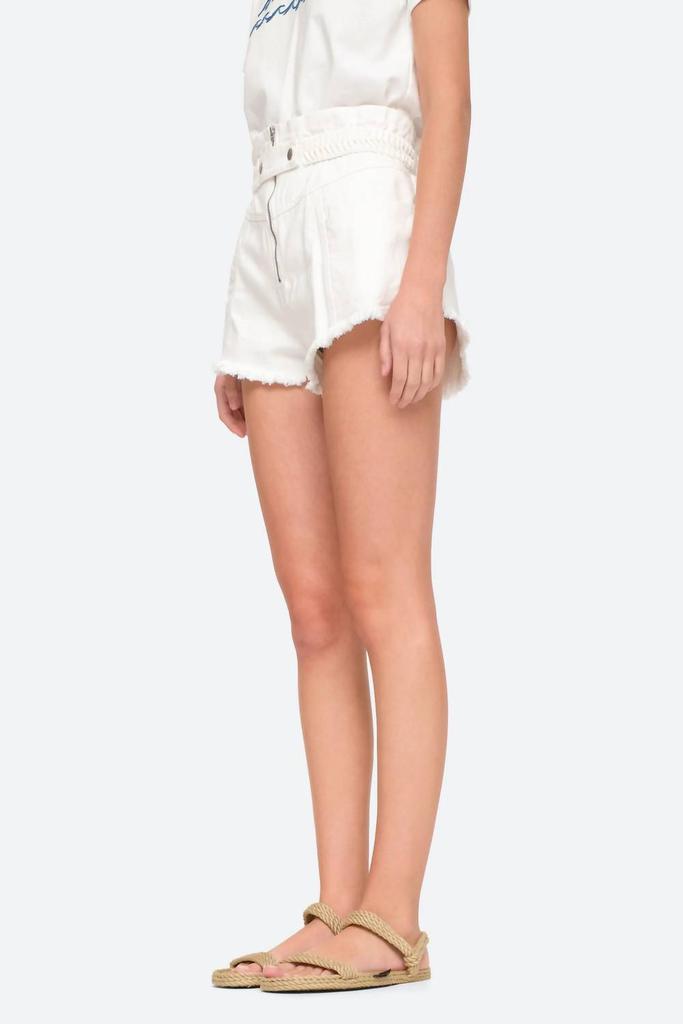 Sea Nyla Twill Shorts In Cream