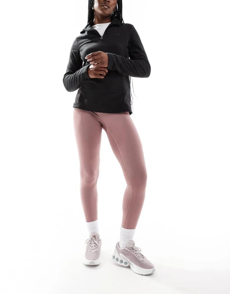 Columbia Columbia Midweight stretch ski baselayer leggings in fig pink 3