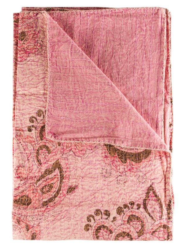 TAJ HOTEL Taj Hotel Kantha Cotton Throw