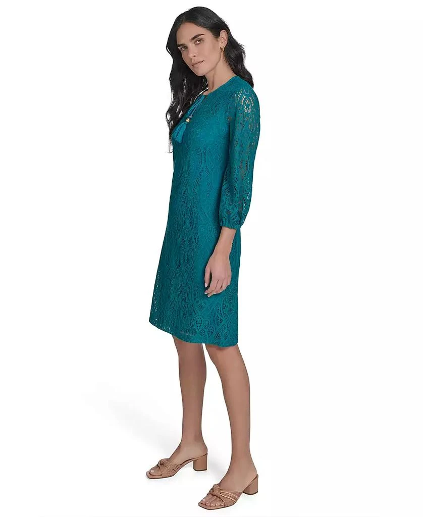 Jessica Howard Petite 3/4-Sleeve Lace Shift Dress 3