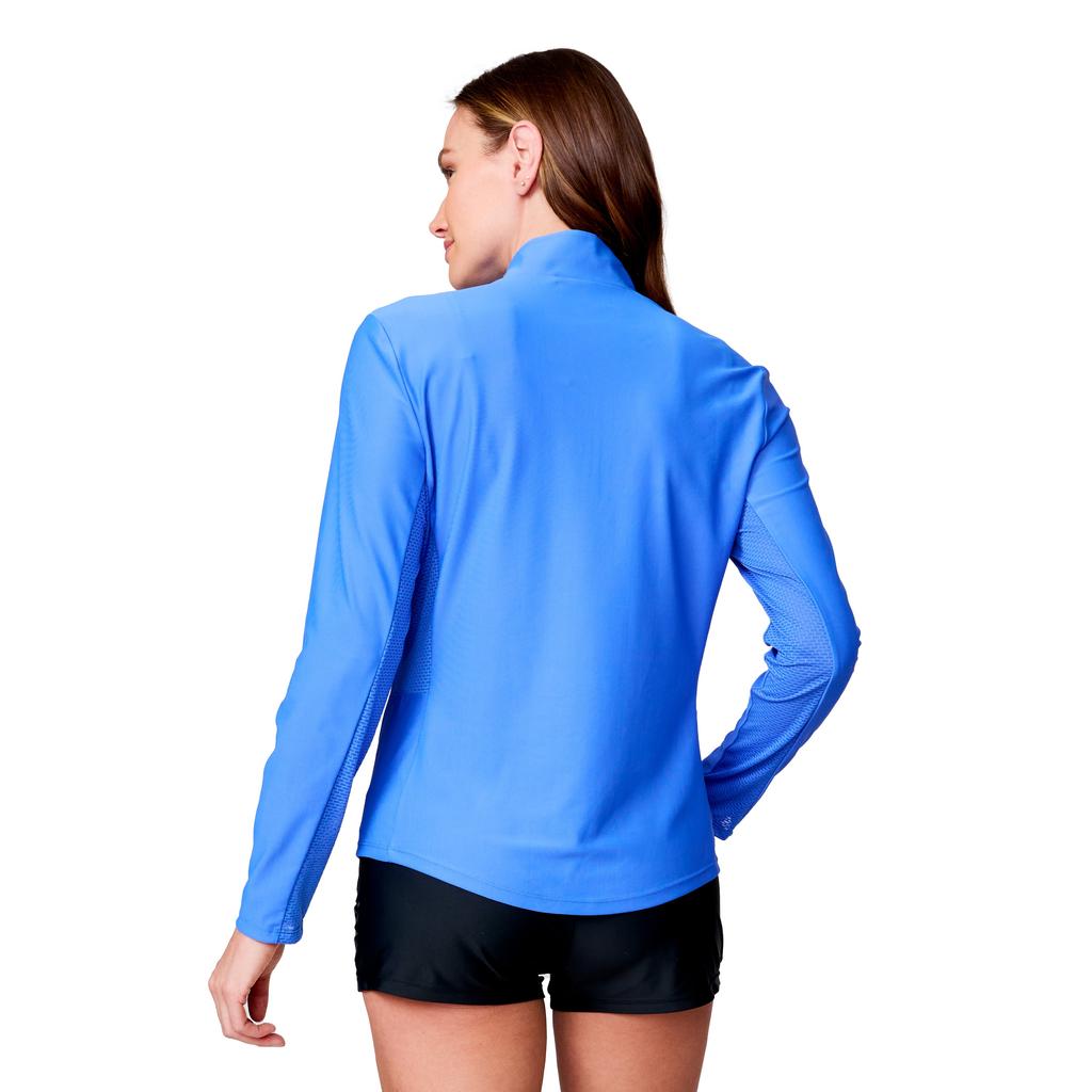 Free Country Women's Sun Breeze 1/2 Zip Sunshirt