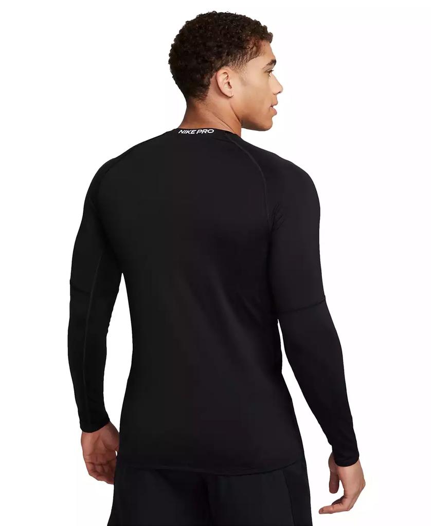 NIKE Men's Pro Slim-Fit Dri-FIT Long-Sleeve T-Shirt