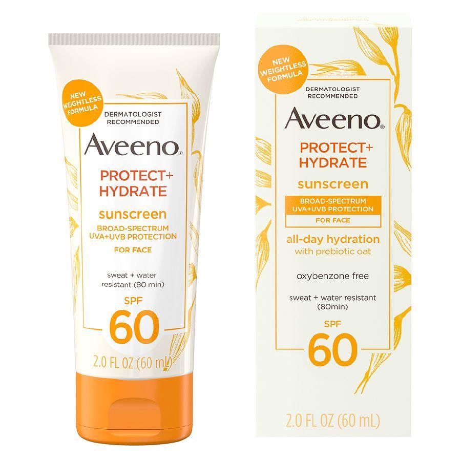 Aveeno Protect + Hydrate Face Sunscreen Lotion With SPF 60