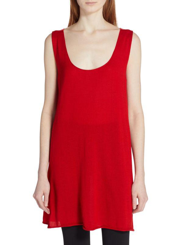 The Row Gannon Knit Cashmere & Silk Top