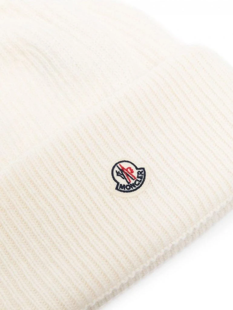 Moncler Moncler Classic Logo Embroidered Beanie 2