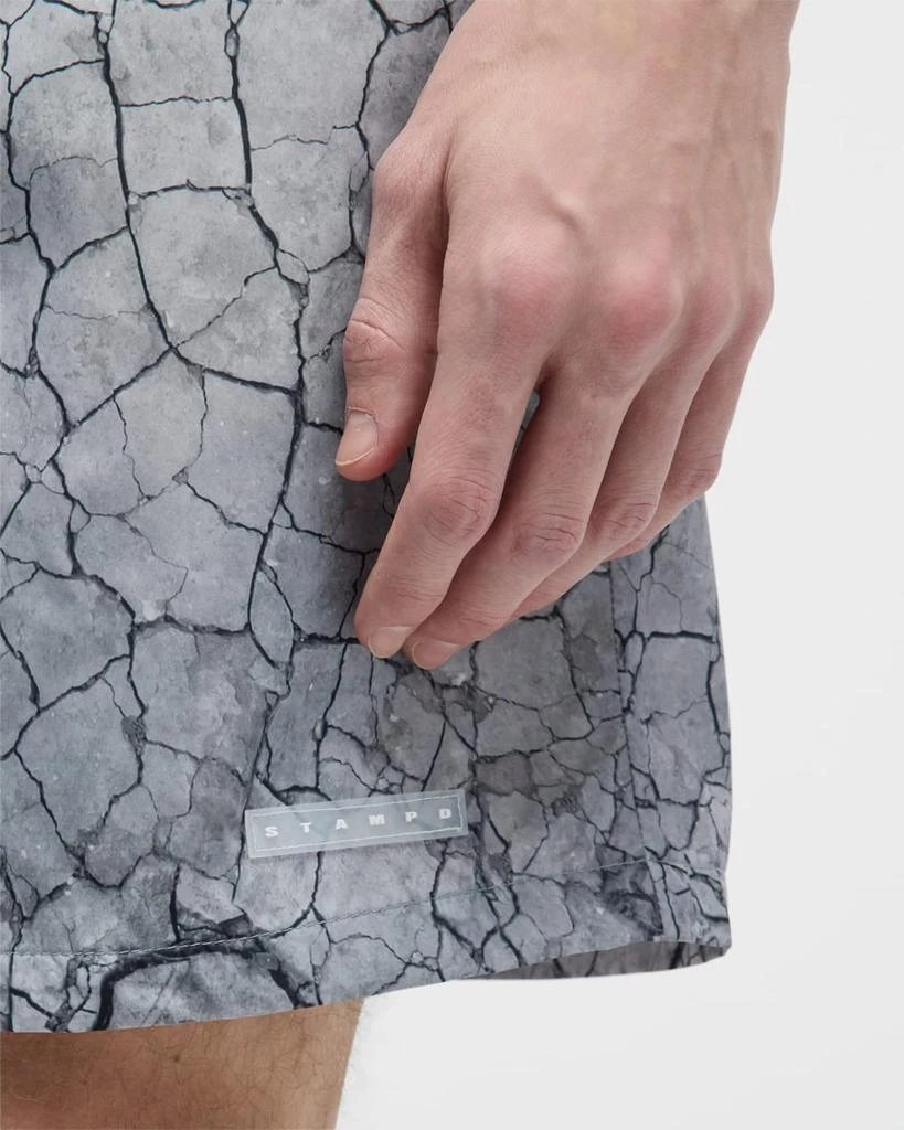 Stampd Men's Cracked Sand Trunks 5