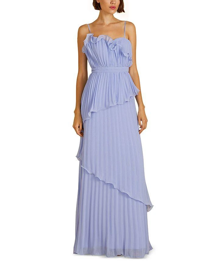 AMUR Cassy Pleated Gown 1