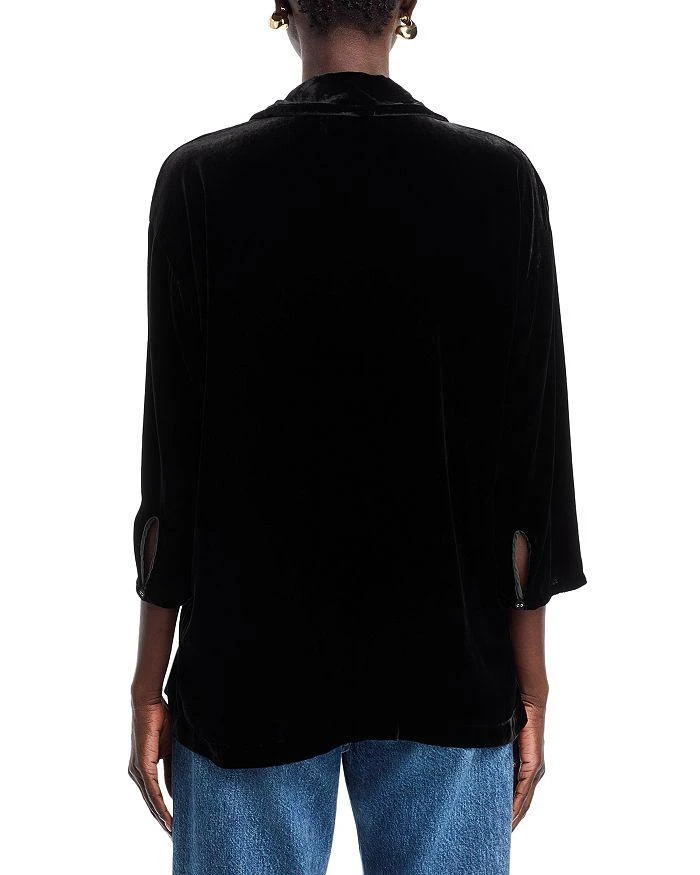 Johnny Was Velvet Popover Shirt 3