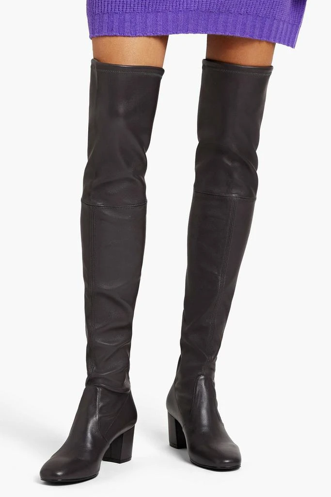 STUART WEITZMAN Genna 60 leather thigh boots 2