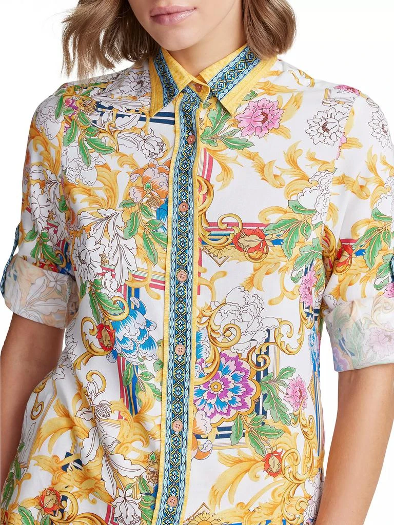 Robert Graham Hadley Baroque Floral Shirt 7