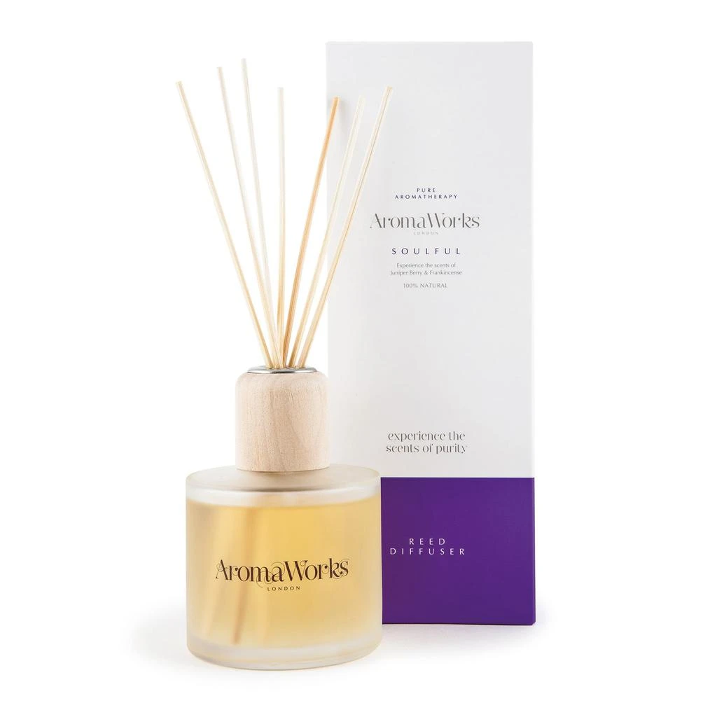 AromaWorks Soulful Reed Diffuser by  for Unisex - 6.76 oz Reed Diffusers 1