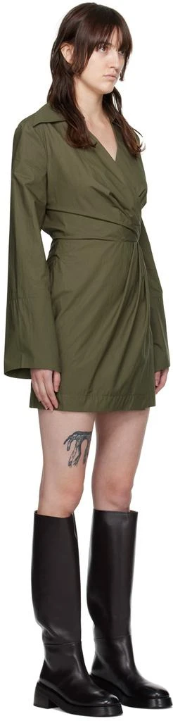 Nanushka Khaki Esma Minidress 2
