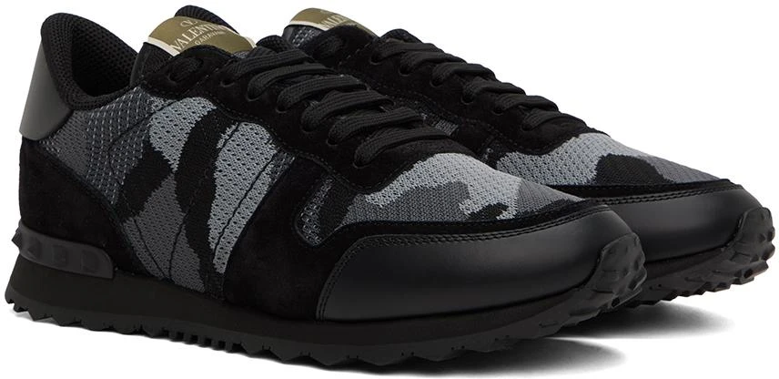 Valentino Black Rockrunner Sneakers 4