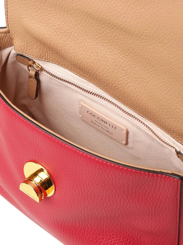 Coccinelle Coccinelle Liya Logo Engraved Crossbody Bag 4