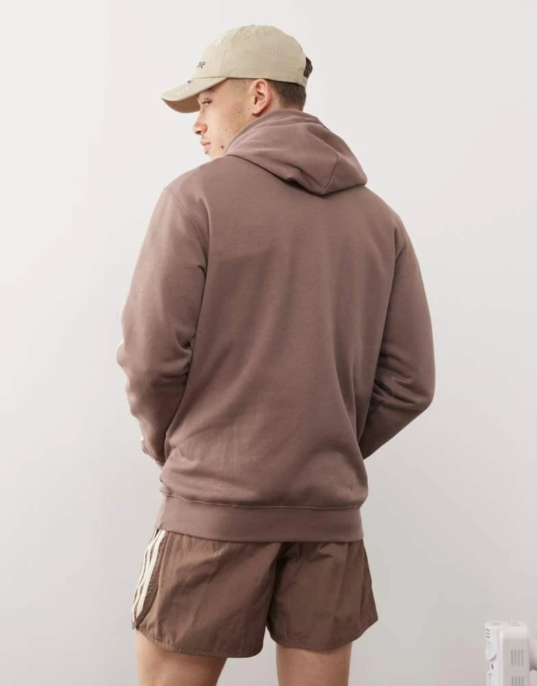 Adidas adidas Originals Adicolor Classics 3-Stripes Hoodie in brown 4