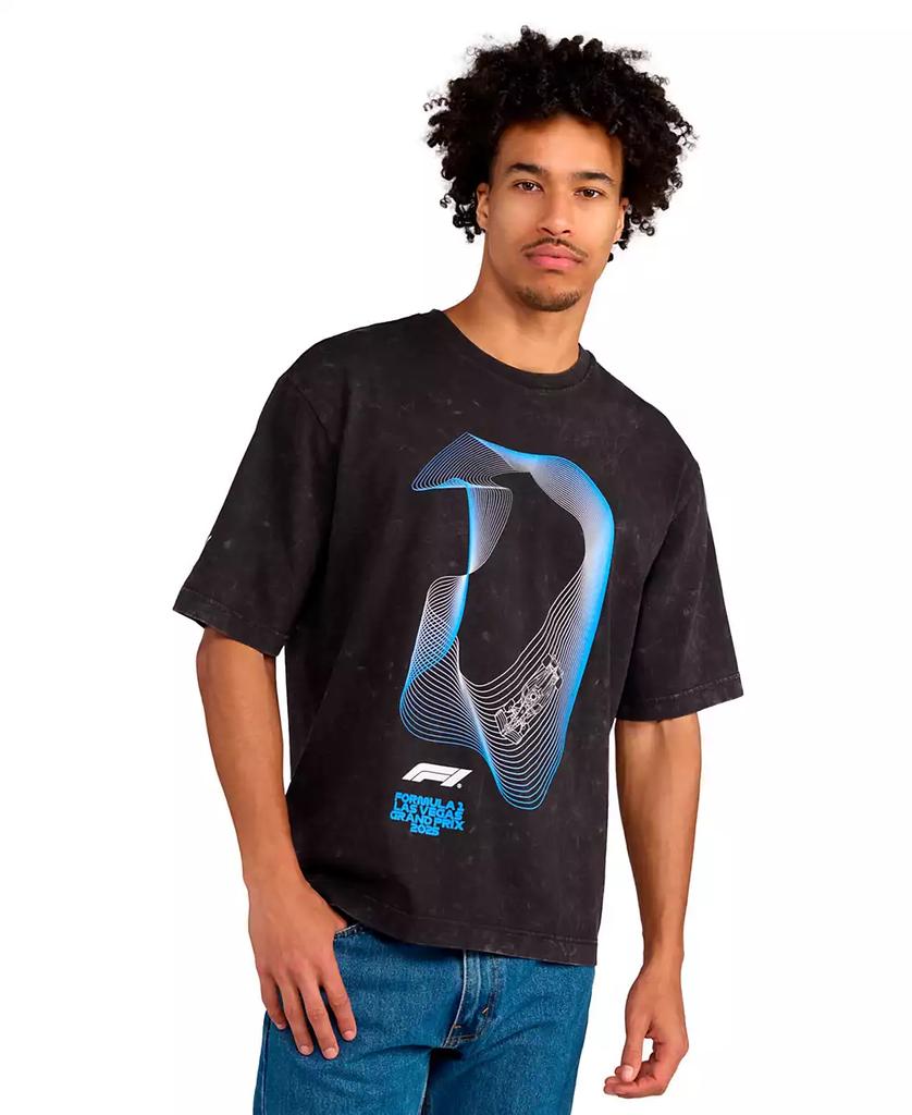 Puma Men's Formula 1 Las Vegas Race Track Graphic T-Shirt