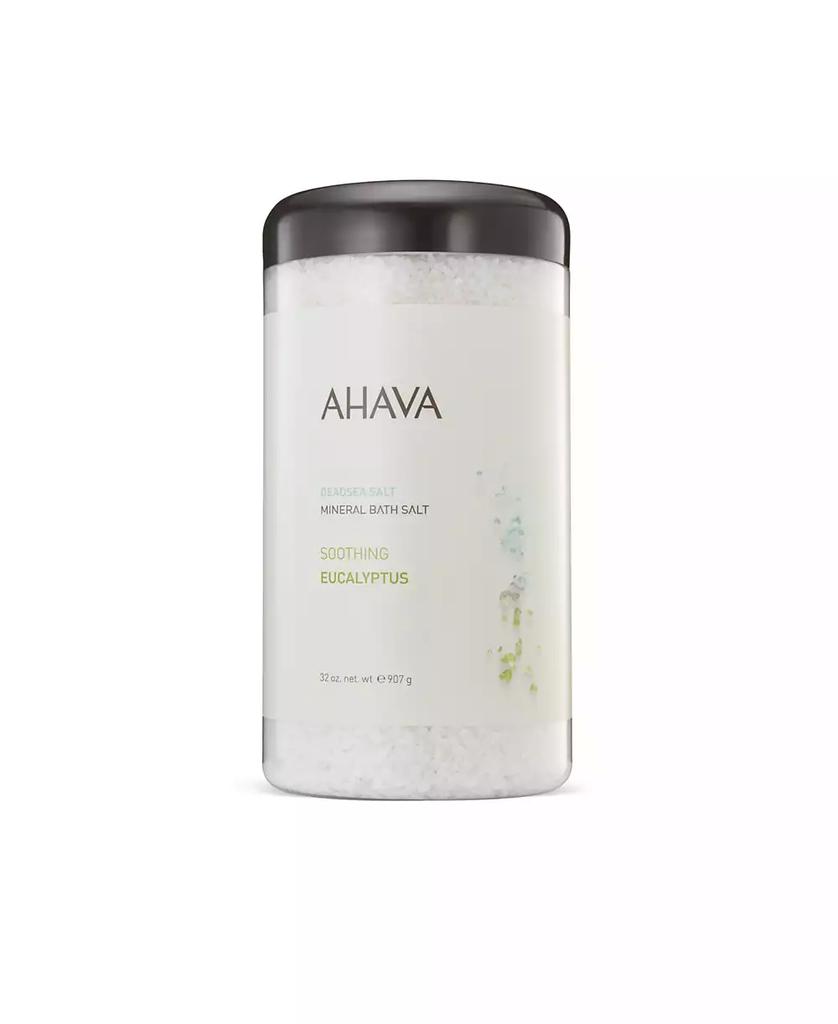 AHAVA Mineral Bath Salt Eucalyptus, 32 oz