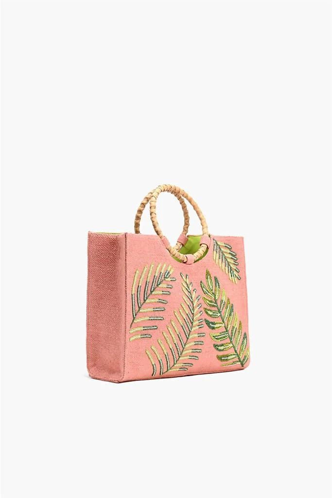 AMERICA & BEYOND Women's Tiffany Mini Tote Bag In Pink/gold 2