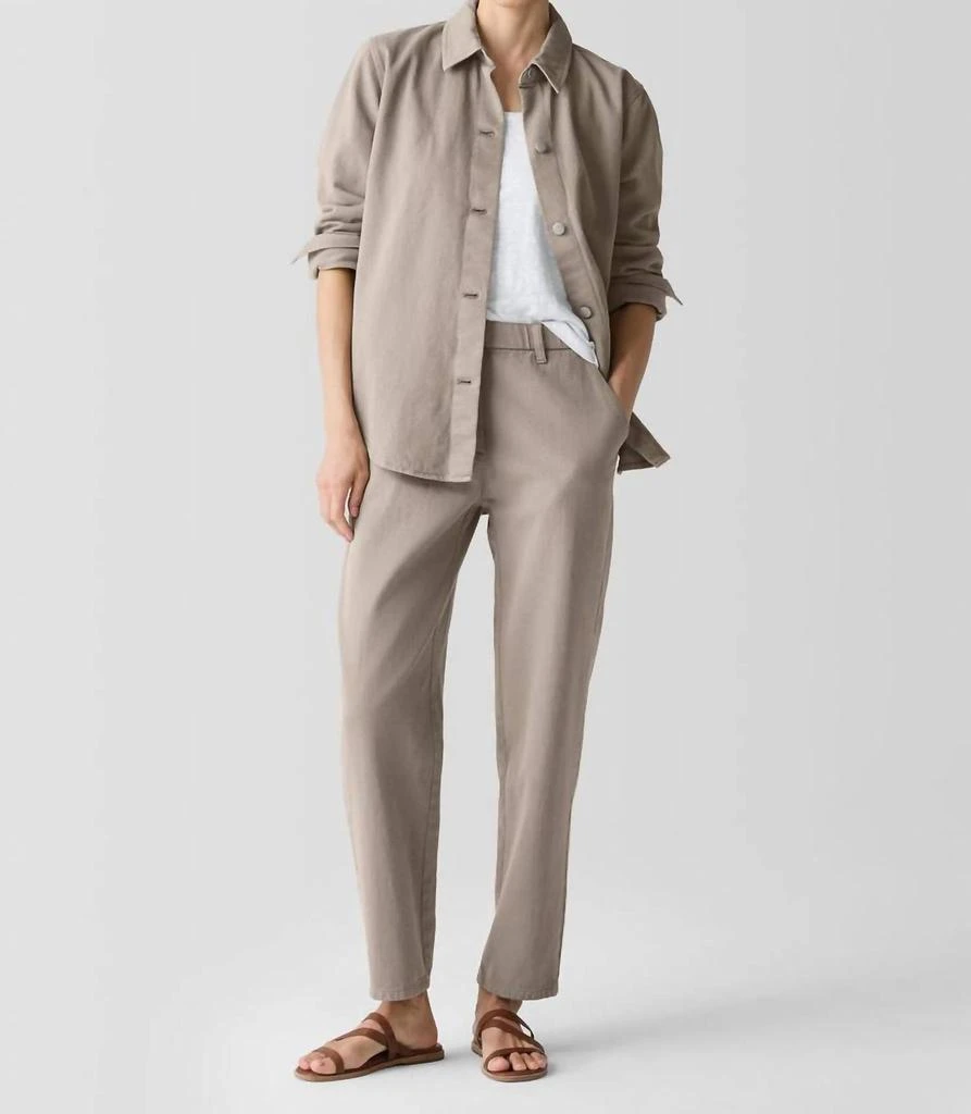 Eileen Fisher Eileen Fisher - Classic Collar Long Shirt Jacket 2