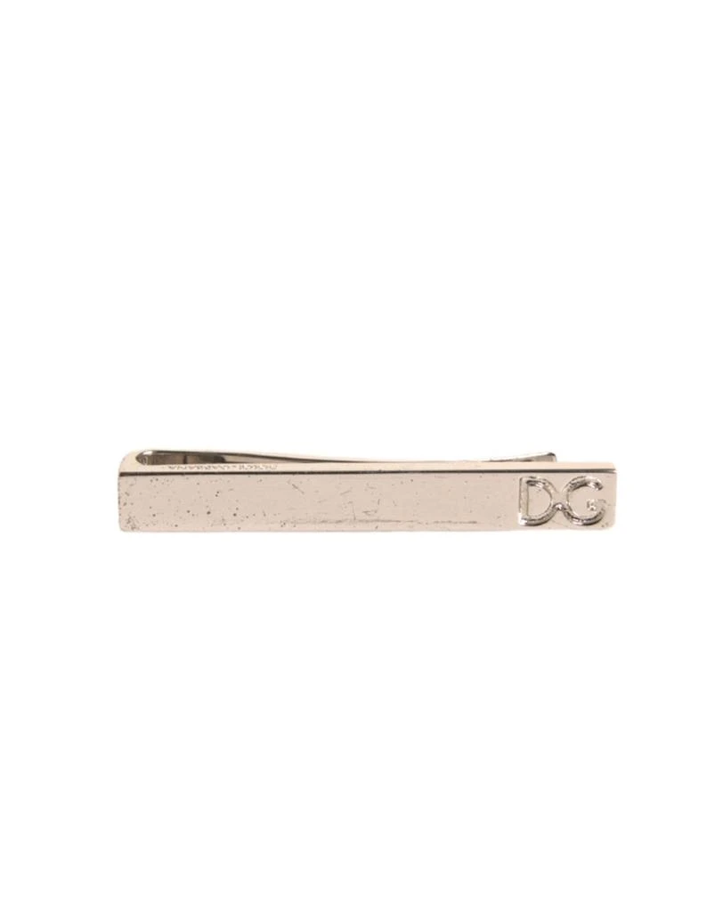 Dolce 
Gabbana Tone Brass Logo Branded Tie Clip Men
s Bar