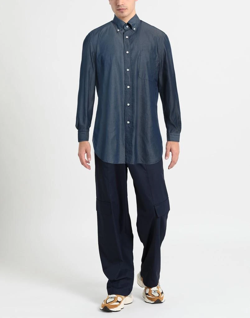 LUIGI BORRELLI NAPOLI Denim shirt 2