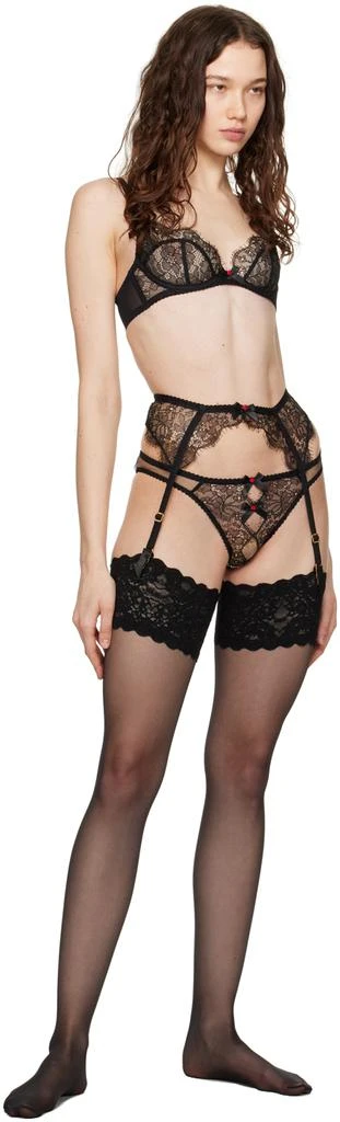 L'Agent by Agent Provocateur Black Lorna Bra 4