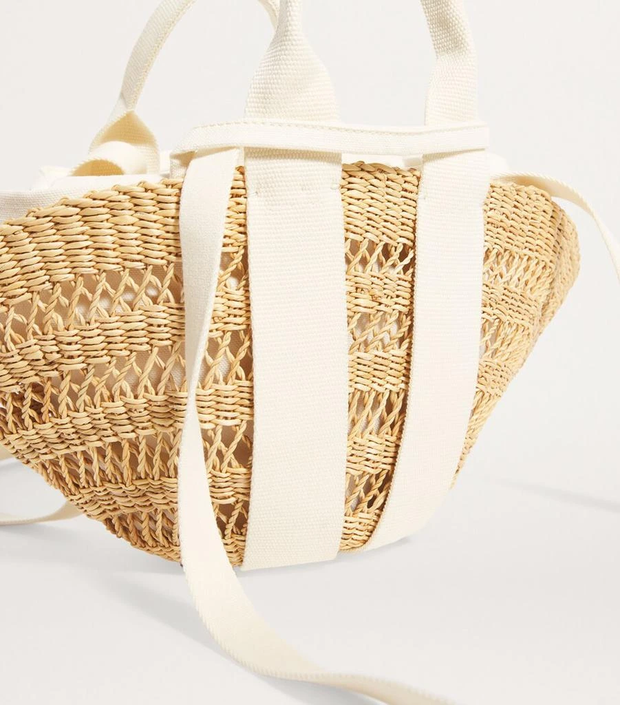 Muun Mini Straw Sophie Top-Handle Bag 4
