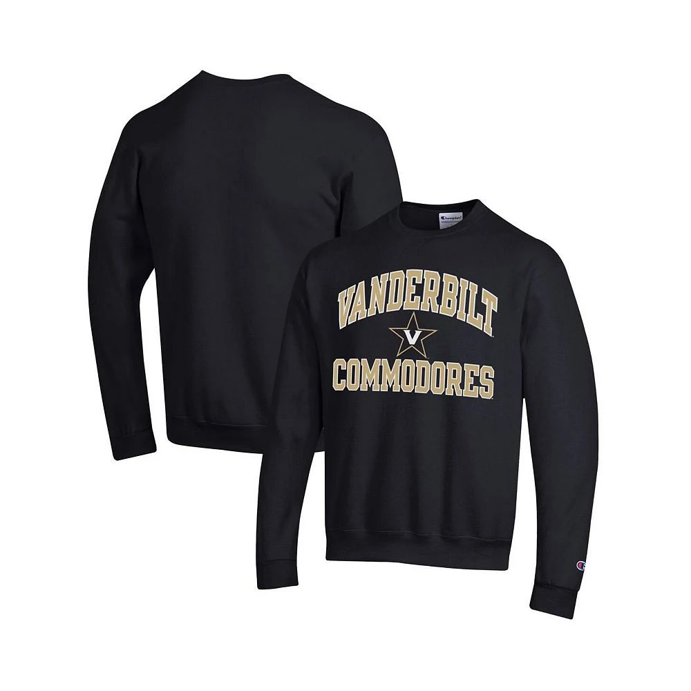 Champion Men's Black Vanderbilt Commodores High Motor Pullover Sweatshirt 1