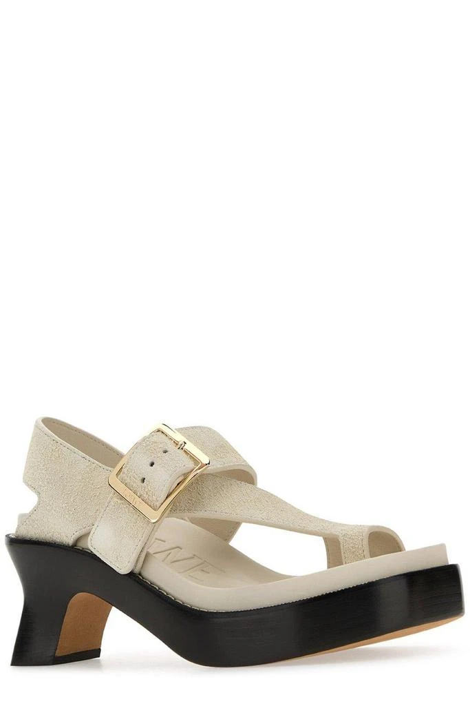Loewe Ease Brushed Heeled Sandals 2