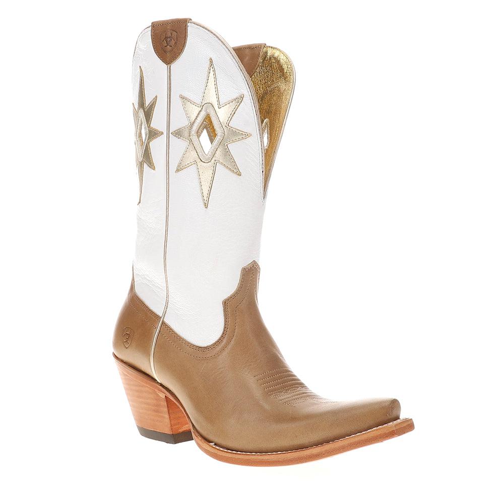 Ariat Starlight Cut-Outs Embroidered Snip Toe Cowboy Boots