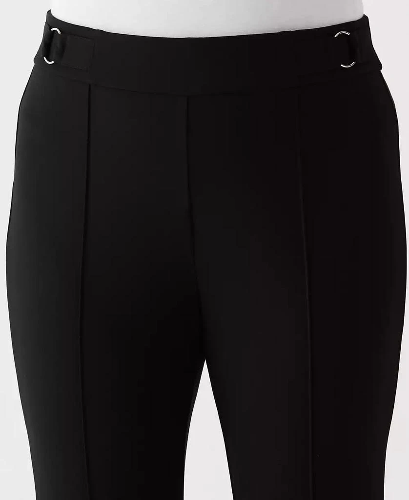 Rafaella Plus Size Slim Leg Ankle Pant with Hardware 4