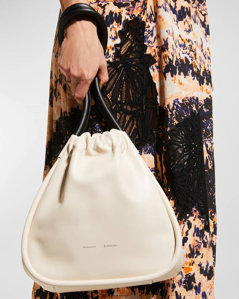 Proenza Schouler Large Ruched Smooth Leather Tote Bag 2
