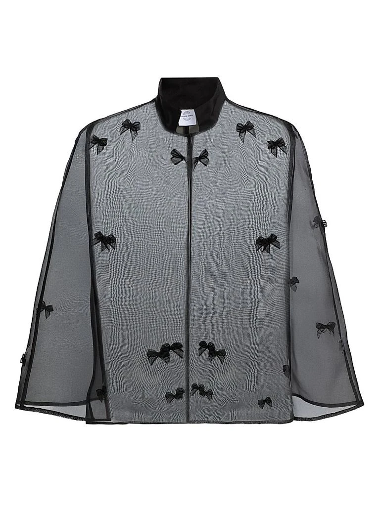 Carolyn Rowan Collection Silk Organza Cape